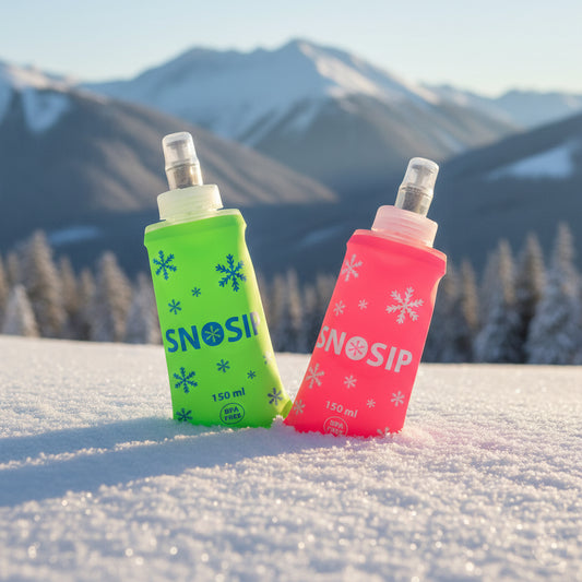 Lot 2 Gourdes (1 Gourde Rose + 1 Gourde Verte) - 150 ml